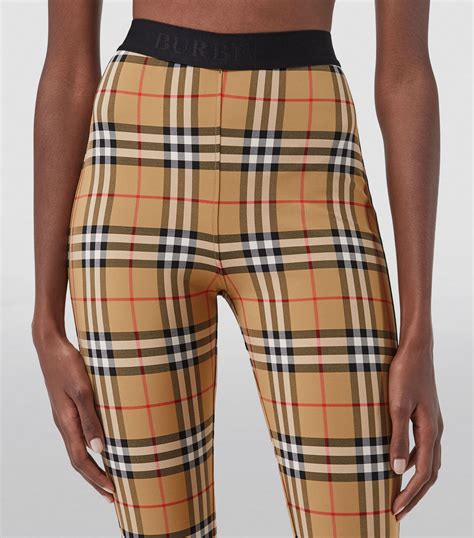 Burberry vintage check leggings